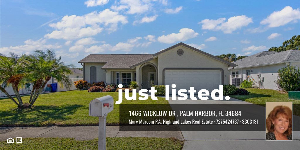 1466 Wicklow Dr, Palm Harbor, FL 34684